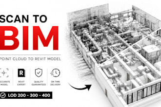 convert point clouds laser scans to as built revit bim models at lod 300 400