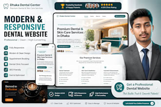 design a landing page for your business