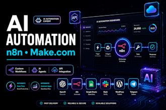 create ai powered automation systems and smart chatbots