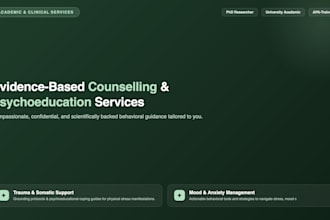 provide expert psychoeducation and counselling guidance