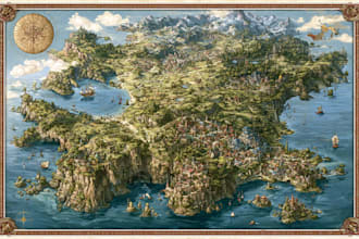 make fantasy maps for you