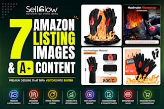 design amazon a plus content and listing images