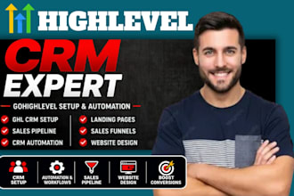setup ghl CRM, gohighlevel setup, sales pipeline, CRM automation