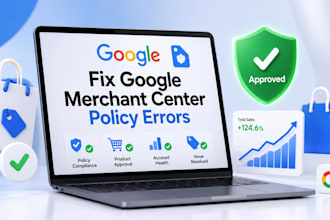 fix product feed errors and resolve google merchant center policy issues