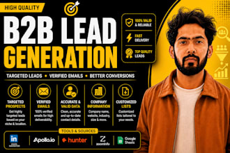do b2b lead generation, niche targeted leads with verified emails