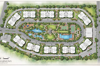 create site plans, plot plans, permit drawings, and property layouts