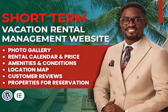 build vacation rental website with airbnb, direct booking, hotel bookings