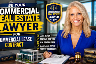 be your commercial real estate lawyer for commercial lease contract