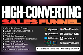 do converting ebook marketing sales funnel, lead generation funnel, landing page