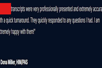 transcribe audios for medical or general transcription