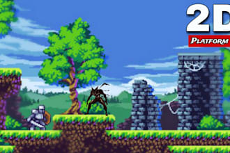 develop high quality 2d video game for any platform using godot, phaser html5