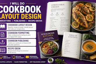 do cookbook layout design cookbook formatting cookbook publishing recipe ebook