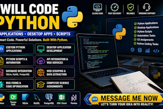 code python application, desktop application, computer science assigned, script