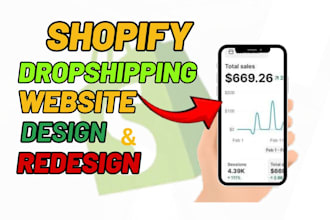 build shopify dropshipping store revamp shopify dropshipping website