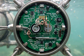 design underwater sensor pcb for ocean monitoring and marine research