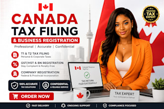 do canada tax filing, t1 t2 gst hst bn and canada company registration