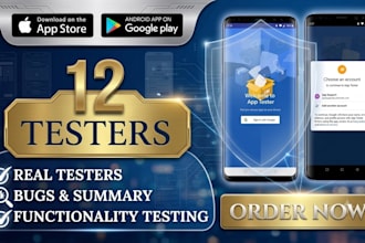 provide 12 testers for google play closed testing android app testing app store