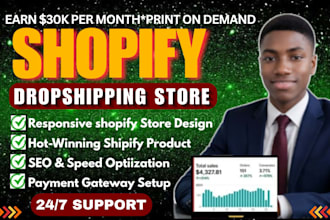 create a professional shopify store