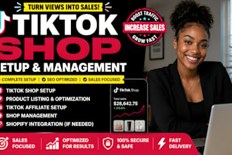 setup tiktok shop list product manage tik tok shop dropshipping tiktok affiliate