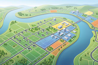 create cadastral map and parcel map design for land documentation permit drawing