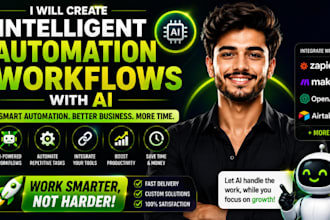 create intelligent automation workflows with ai
