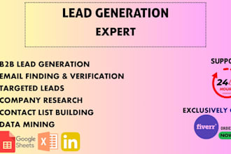 b2b lead generation and targeted lead research
