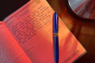 write neat and beautiful english handwritten notes