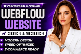 design, redesign, clone and maintain your webflow website