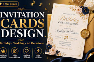 design premium invitations, greeting cards in canva pro
