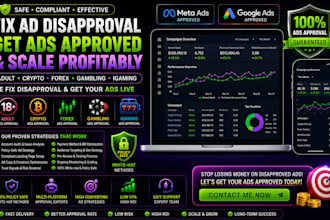 fix adult ads, disapproval for crypto, forex, gamble ads, igaming ads