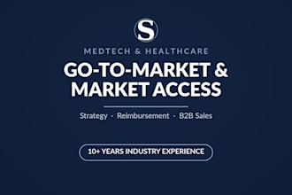 build your go to market and market access strategy for medtech