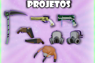 eu vou criar modelos ugc roblox, a partir de suas ideias