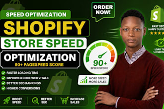 do shopify SEO, shopify store optimization and speed optimization