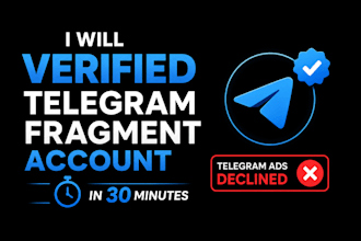 telegram ads, instant fragment verification, fragment verified, fragment verify