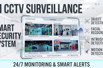 build computer vision cctv monitoring and video analytics solutions