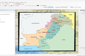 create professional gis maps and data visualization using arcgis