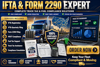 register ifta and file form 2290 hvut for trucking companies