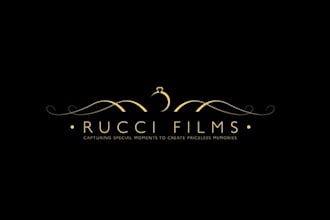 create a simple elegant logo for rucci films