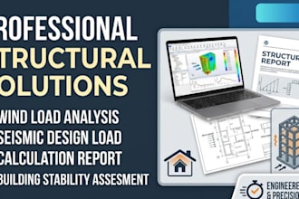 do wind load structural analysis seismic design load calculation report