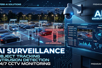 develop ai surveillance with intrusion detection and object tracking