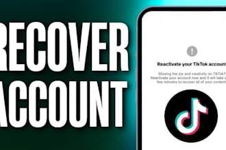 disable and delete fake impersonating tiktok account profile