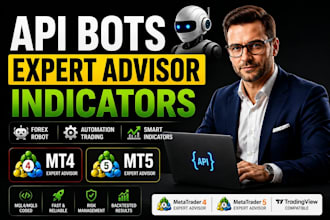 develop your mt4 mt5 expert advisor eas and indicator