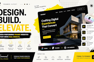 design framer website, framer landing page, figma to framer, framer developer