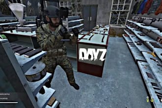 setup custom dayz sever maps, loot system, dayz building, server mods