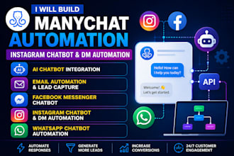 manychat automation instagram chatbot and dm automation