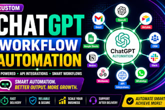 create chatgpt workflow automation connecting apps data apis and ai assistants