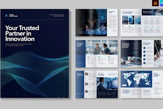 design sales business brochure booklet for automotive wholesale distribution