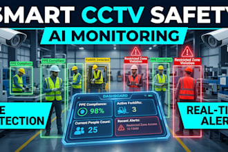 develop smart surveillance systems for cctv safety monitoring