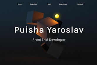 build a responsive website with HTML CSS react