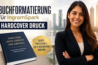 buchformatierung für den ingramspark hardcover druck